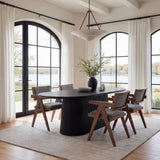 ZUO Sulco Dining Table Black