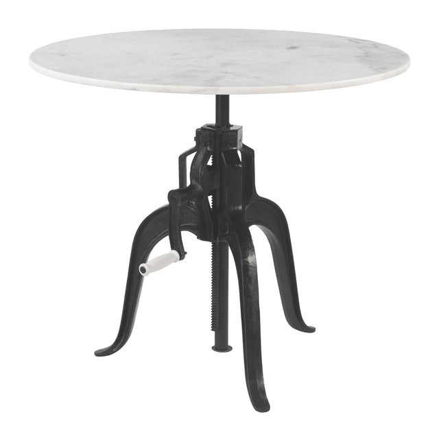 ZUO Mufid Bistro Table White & Black
