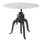 ZUO Mufid Bistro Table White & Black