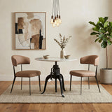 ZUO Mufid Bistro Table White & Black