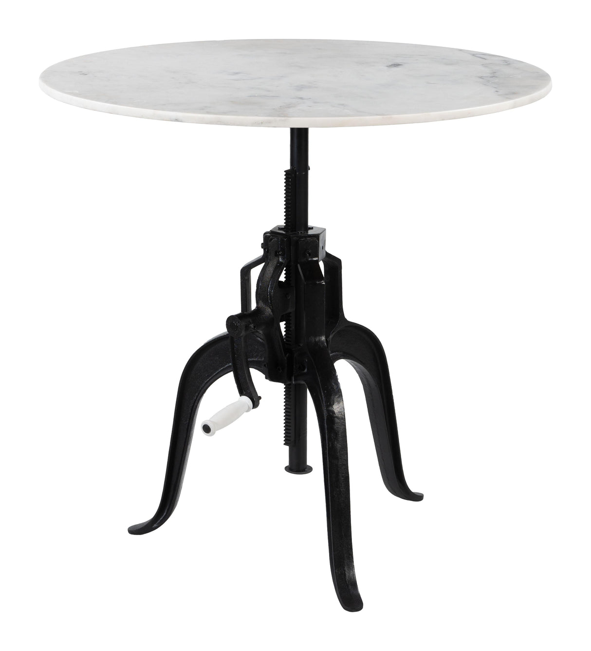 ZUO Mufid Bistro Table White & Black