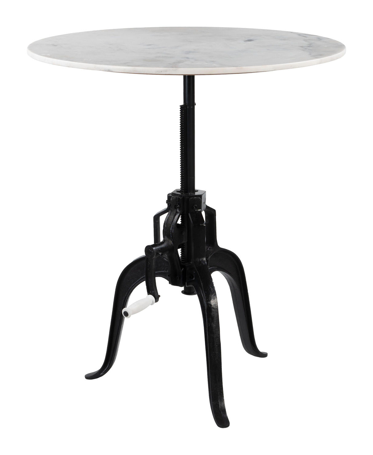 ZUO Mufid Bistro Table White & Black