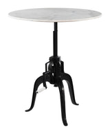 ZUO Mufid Bistro Table White & Black