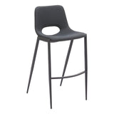 ZUO Desi Armless Barstool (Set of 2) Black