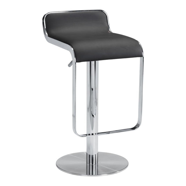ZUO Equino Barstool Black
