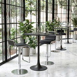 ZUO Equino Barstool Black