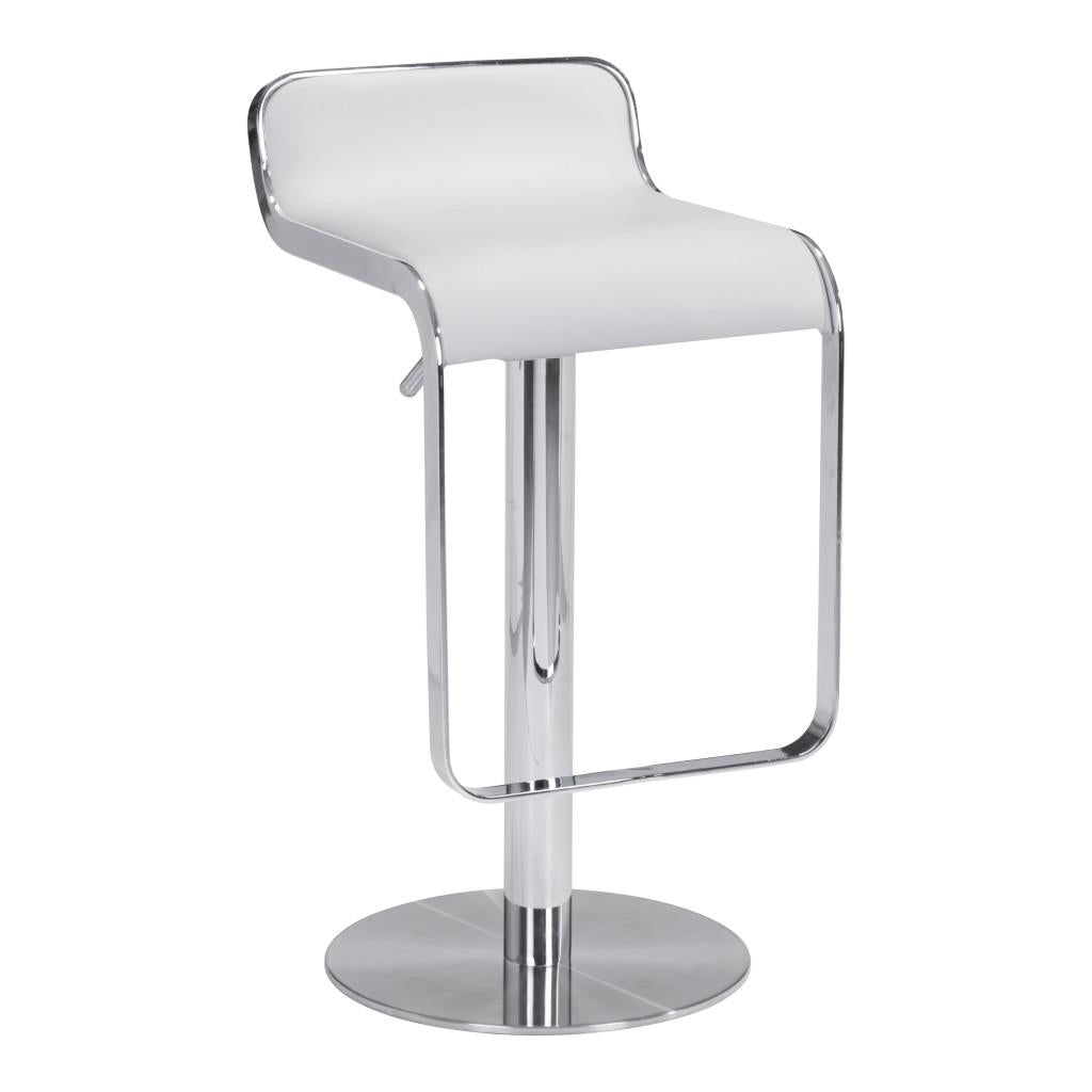 ZUO Equino Barstool White