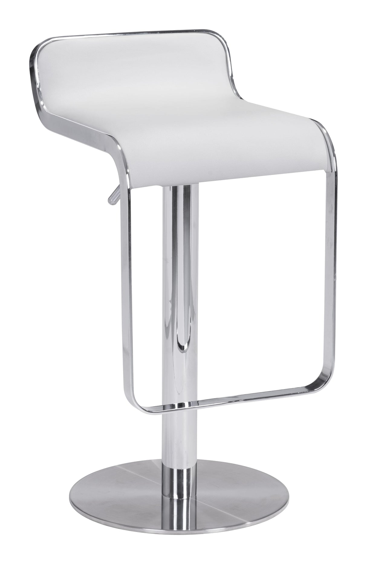 ZUO Equino Barstool White