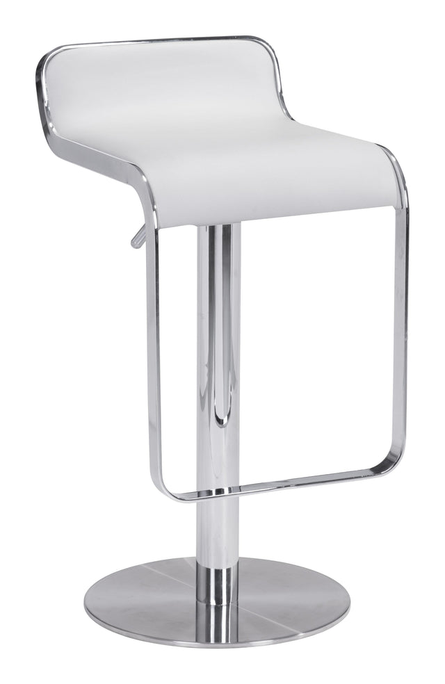 ZUO Equino Barstool White