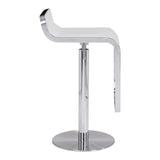 ZUO Equino Barstool White