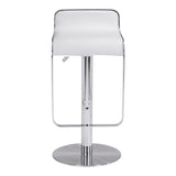 ZUO Equino Barstool White