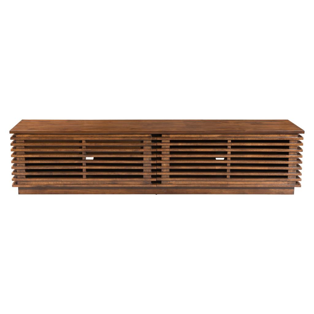 ZUO Linea Wide Entertainment Stand Walnut