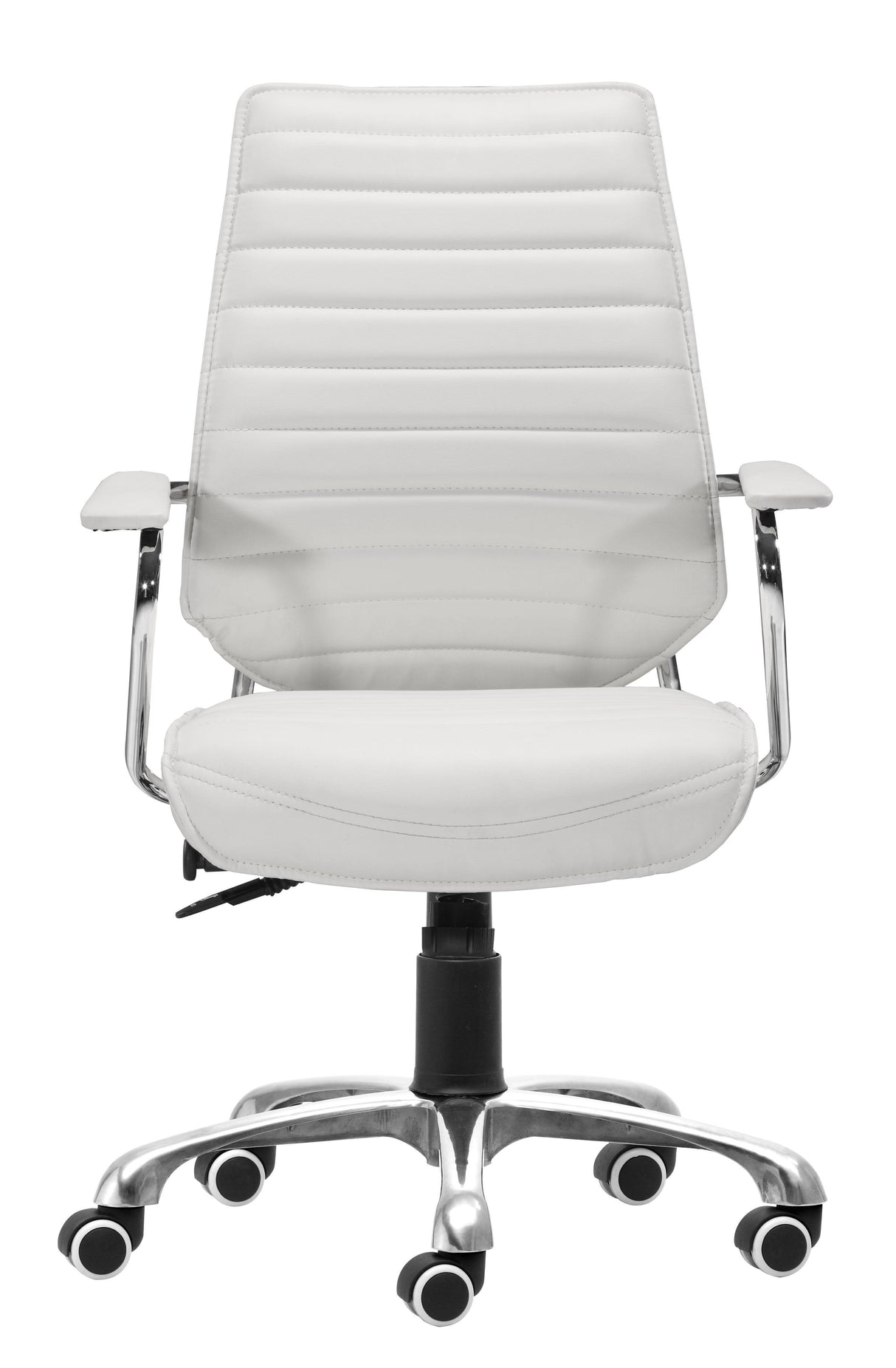 ZUO Enterprise Low Back Office Chair White