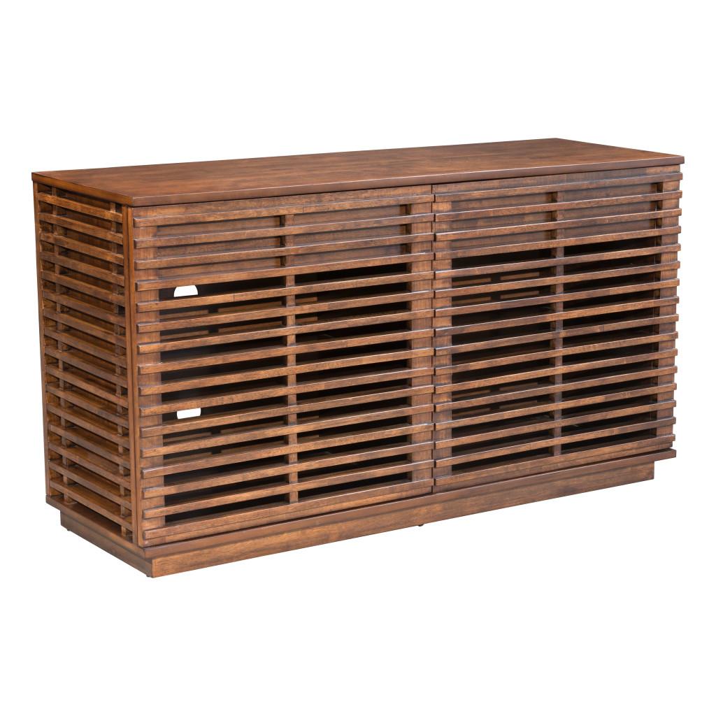 ZUO Linea Credenza Walnut