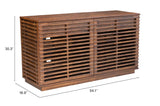 ZUO Linea Credenza Walnut