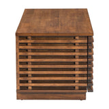 ZUO Linea Narrow Entertainment Stand Walnut