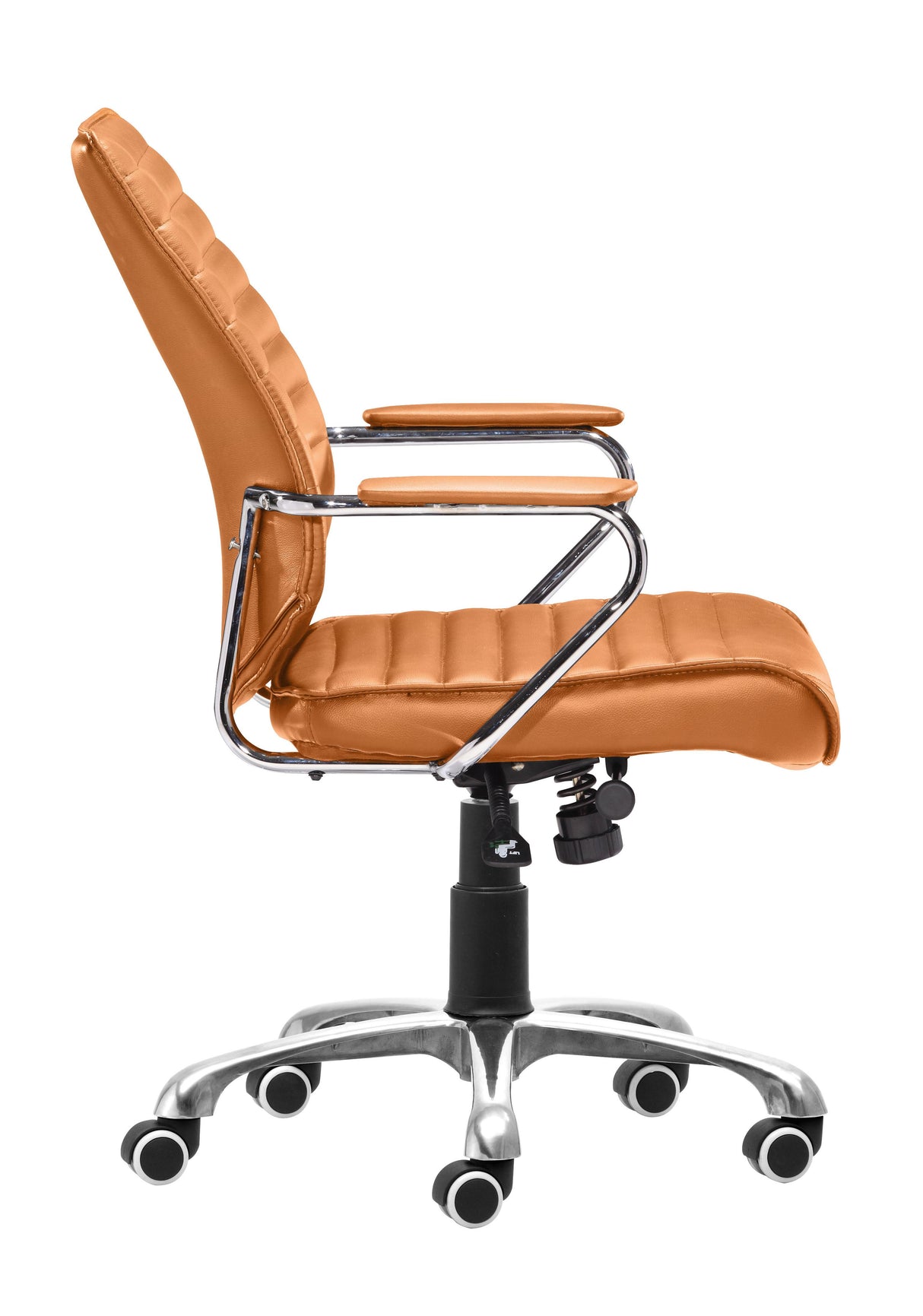 ZUO Enterprise Low Back Office Chair Terracotta