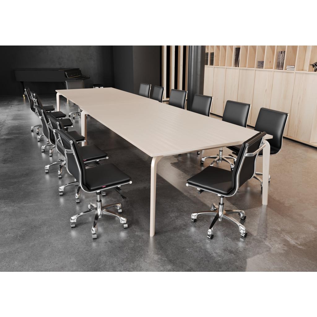 ZUO Lider Plus Armless Office Chair Black