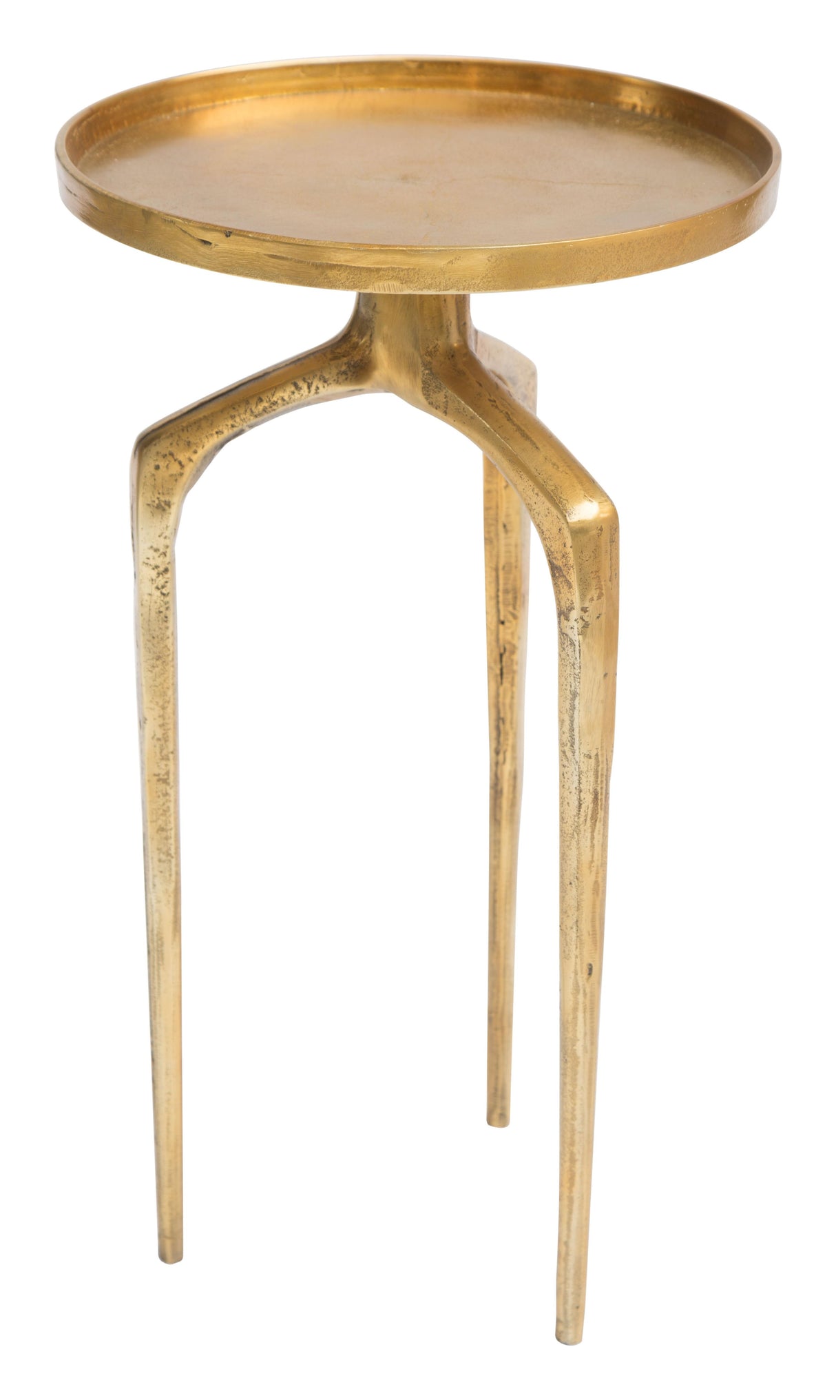 ZUO Como Accent Table Set (2-Piece) Antique Gold
