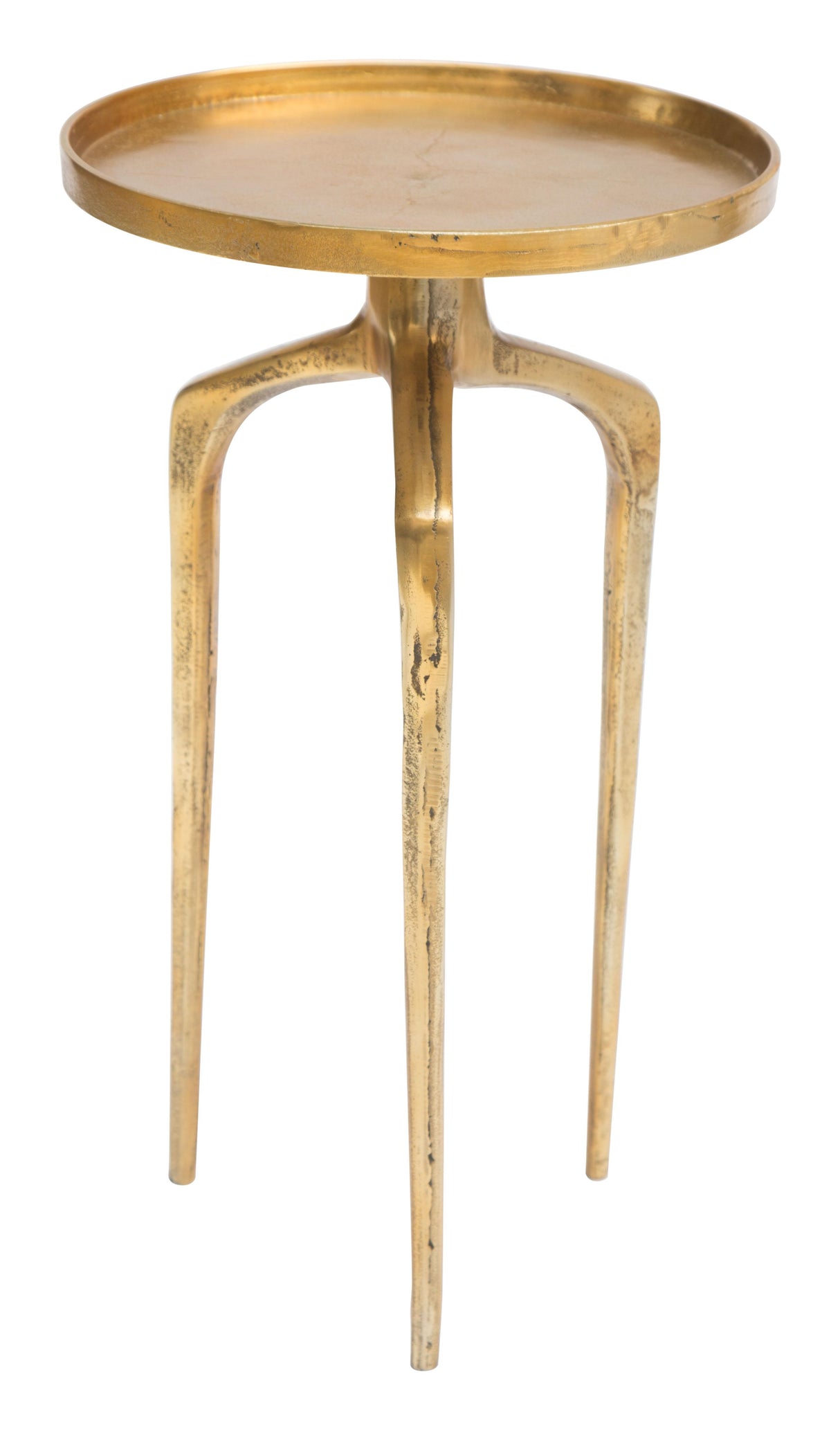ZUO Como Accent Table Set (2-Piece) Antique Gold
