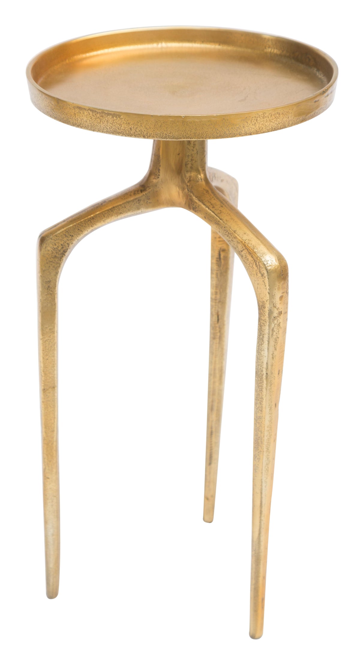 ZUO Como Accent Table Set (2-Piece) Antique Gold