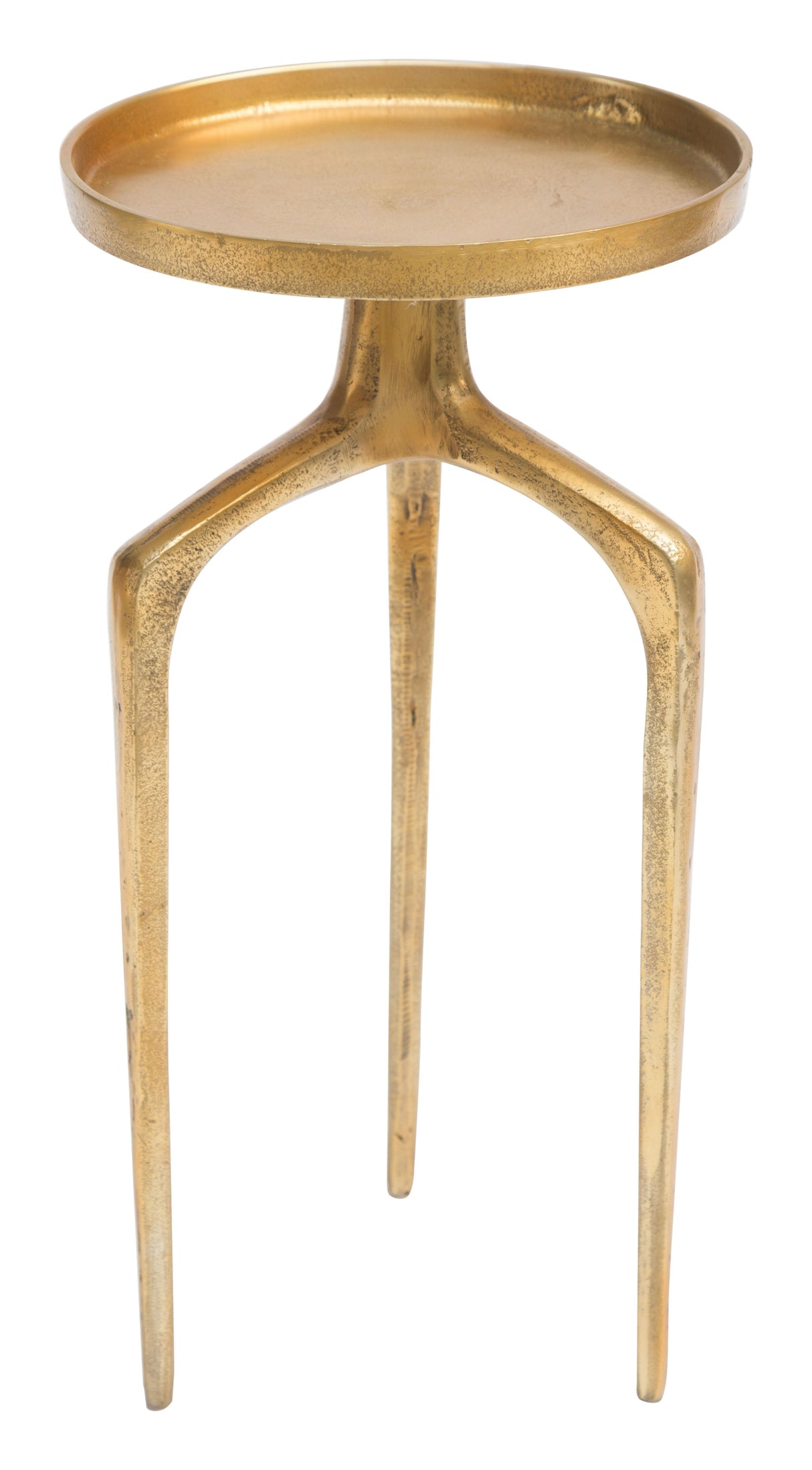 ZUO Como Accent Table Set (2-Piece) Antique Gold