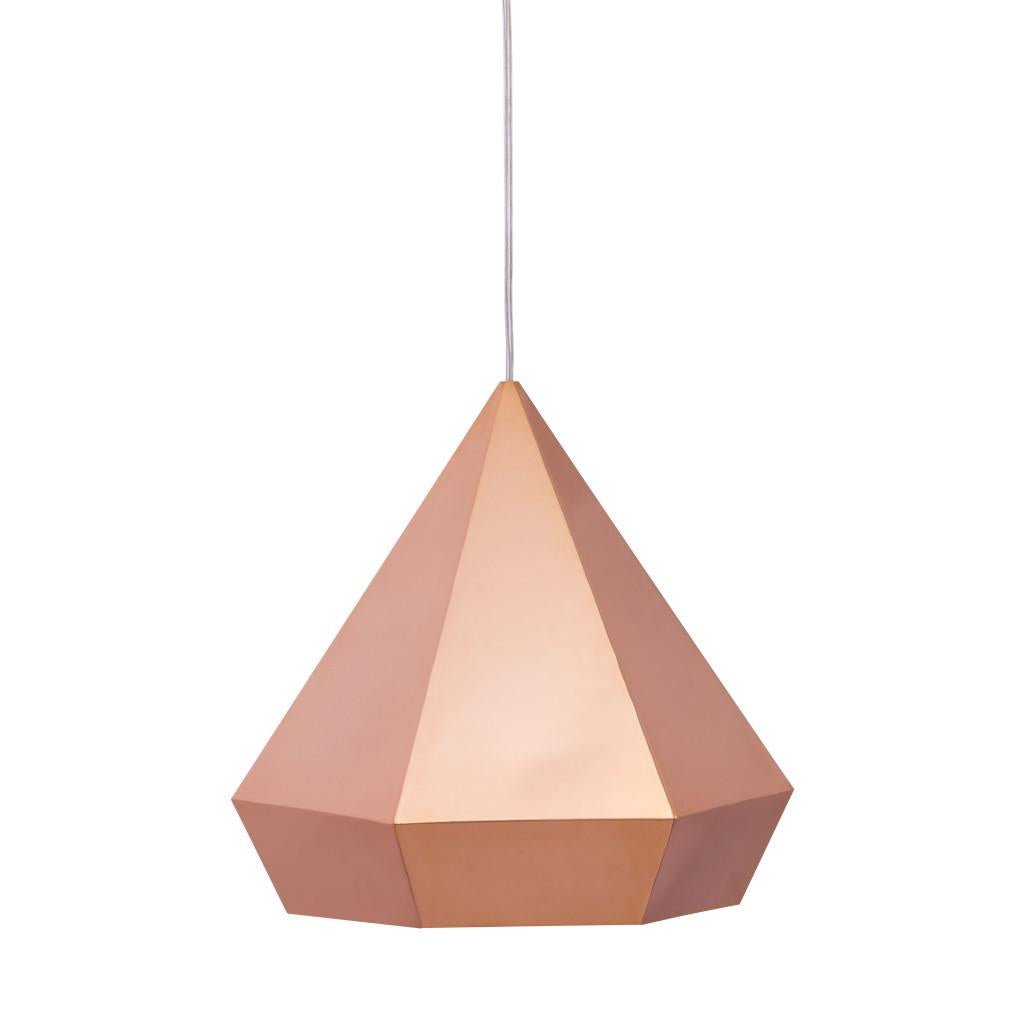 ZUO Forecast Ceiling Lamp Rose Gold