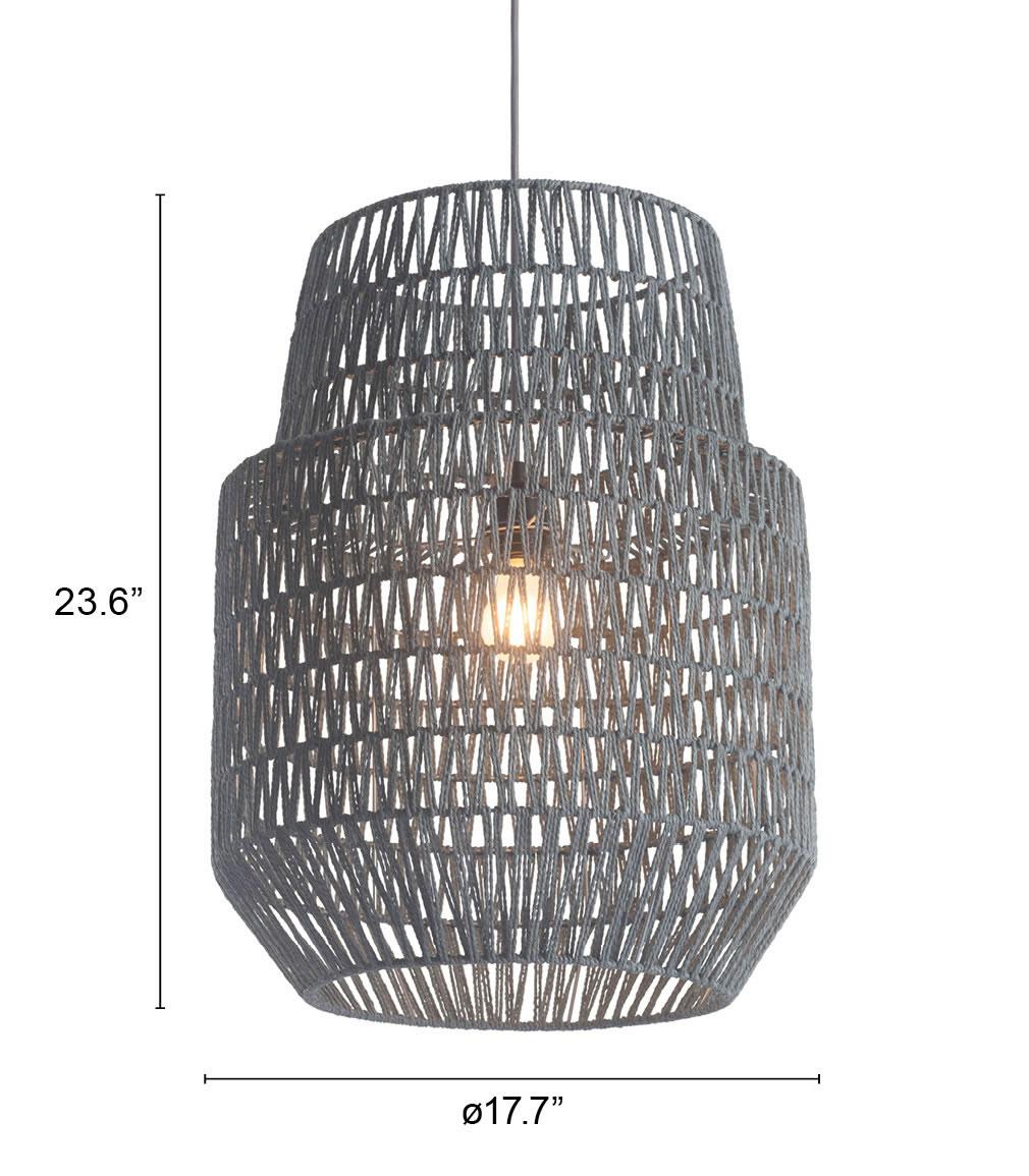 ZUO Daydream Ceiling Lamp Gray