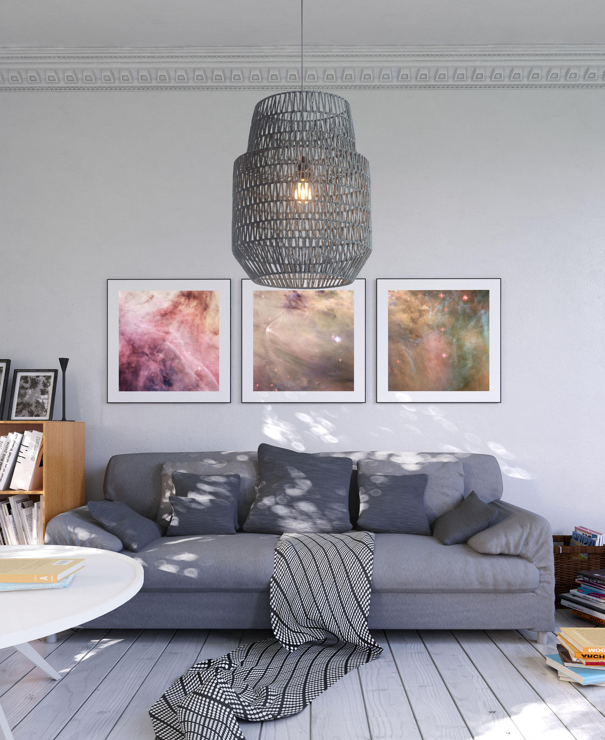 ZUO Daydream Ceiling Lamp Gray
