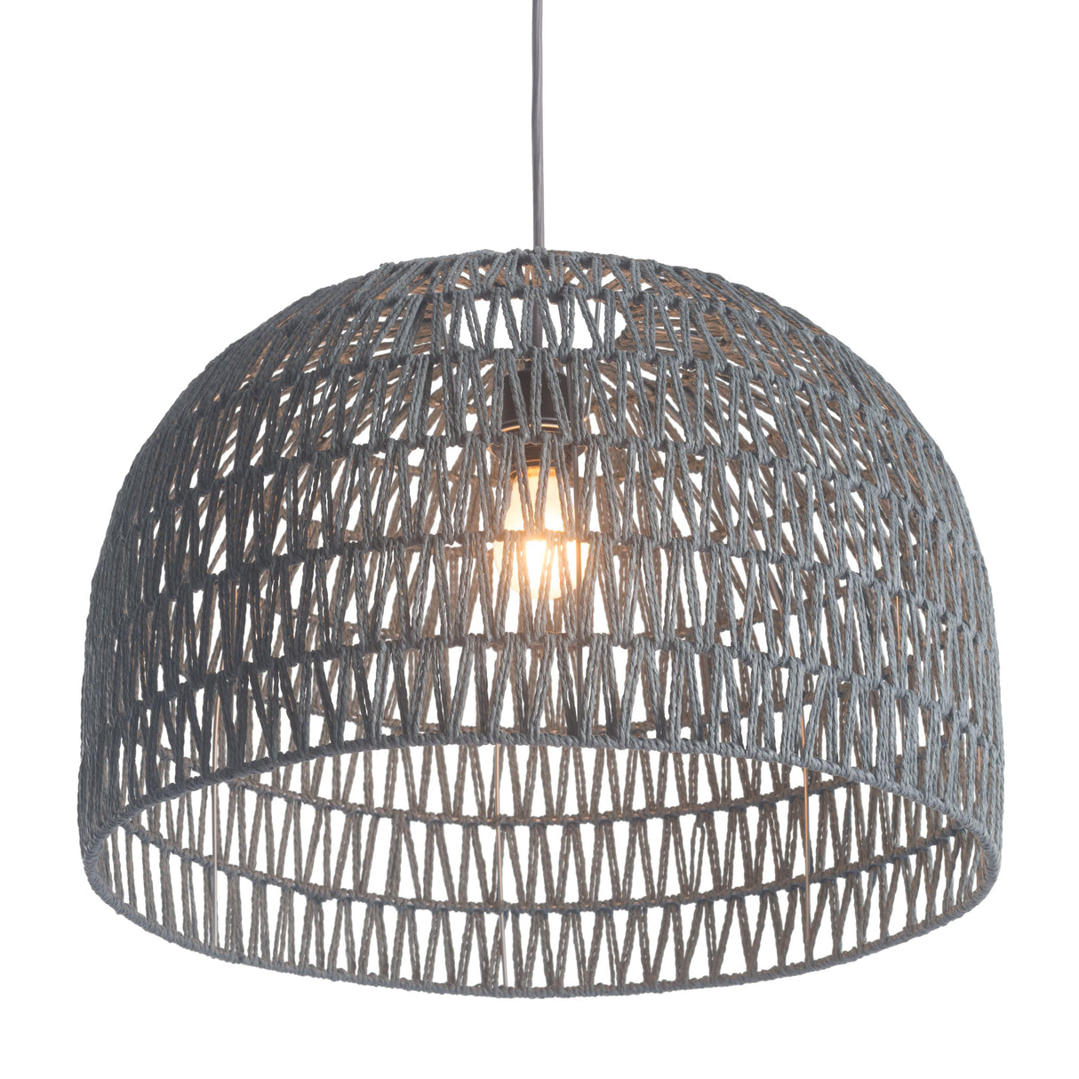 ZUO Paradise Ceiling Lamp Gray