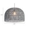 ZUO Paradise Ceiling Lamp Gray