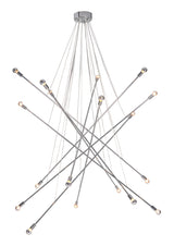 ZUO Belief Ceiling Lamp Chrome