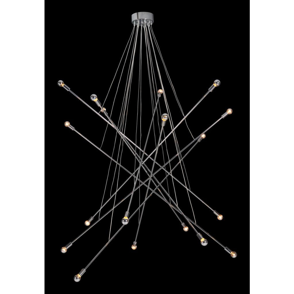 ZUO Belief Ceiling Lamp Chrome