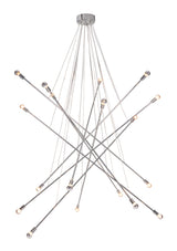 ZUO Belief Ceiling Lamp Chrome