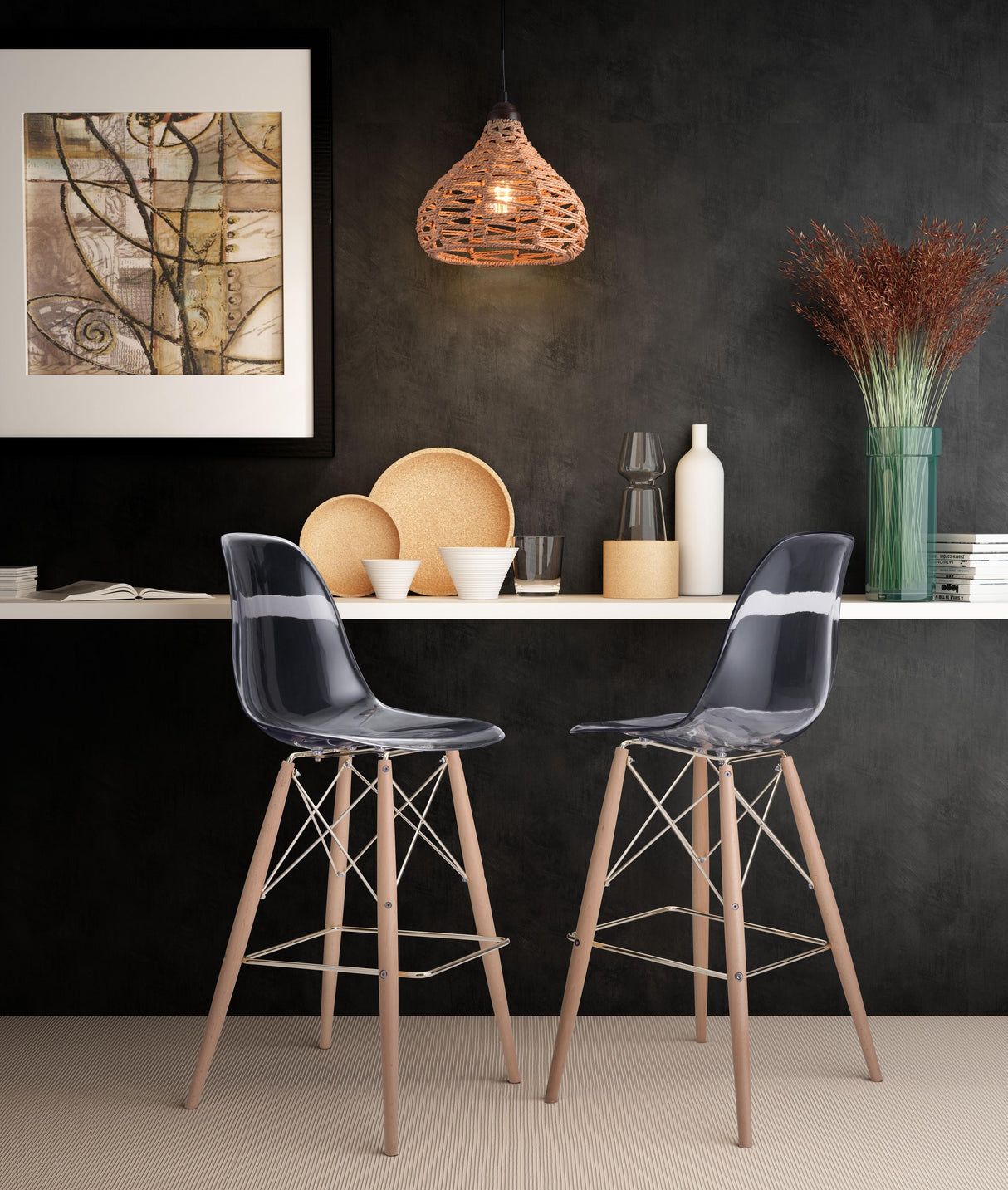 ZUO Nezz Ceiling Lamp Natural