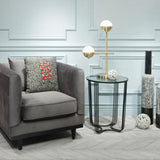 ZUO Waterloo Table Lamp White & Bronze