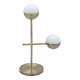 ZUO Waterloo Table Lamp White & Bronze