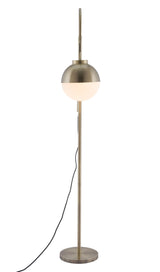 ZUO Waterloo Floor Lamp White & Bronze