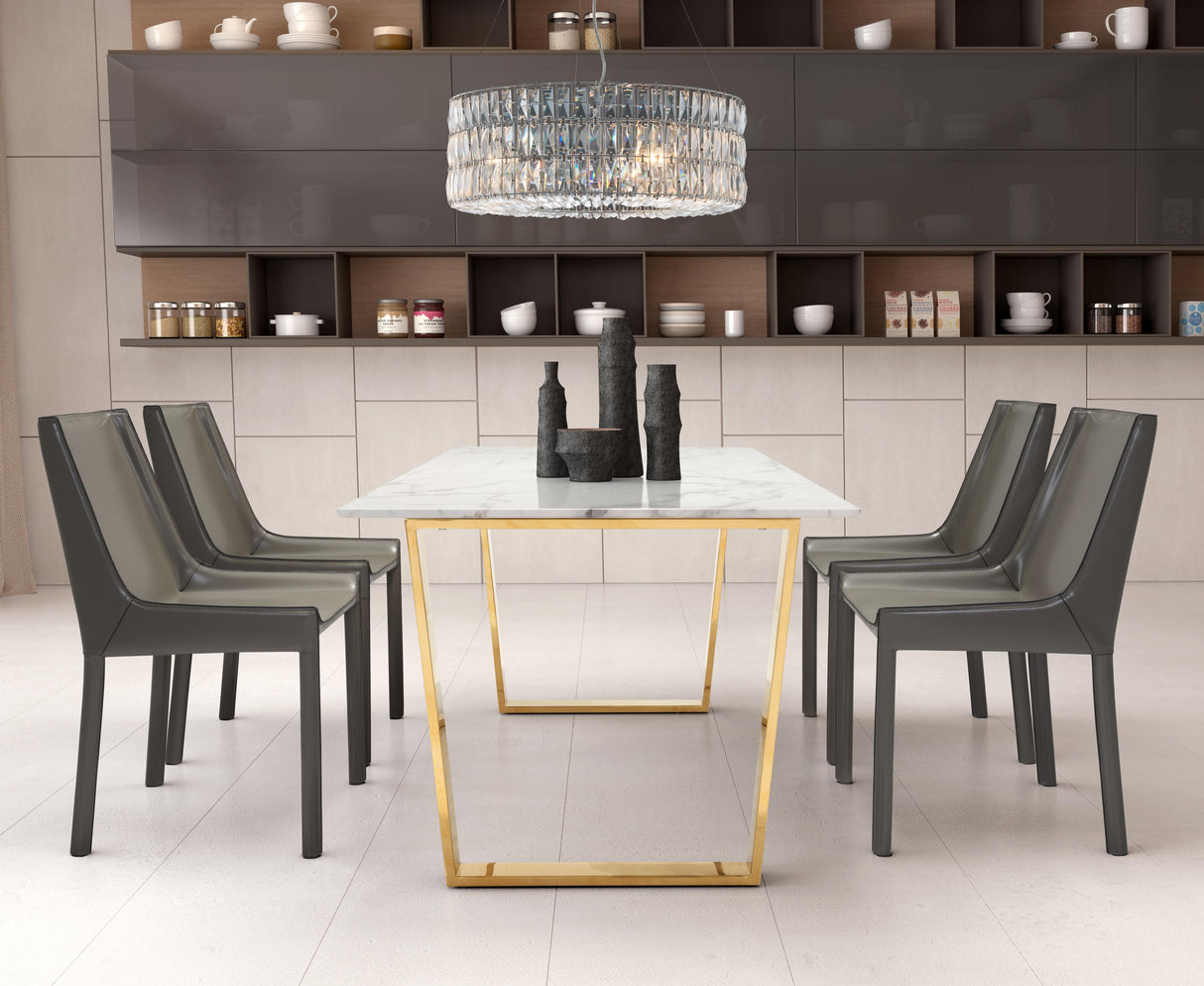 ZUO Jena Ceiling Lamp Chrome