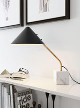 ZUO Pike Table Lamp Black & White