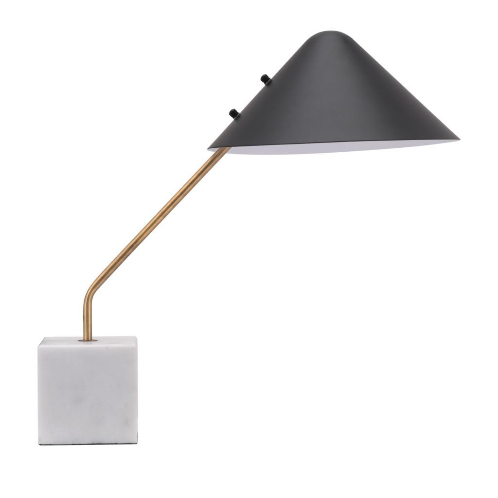 ZUO Pike Table Lamp Black & White