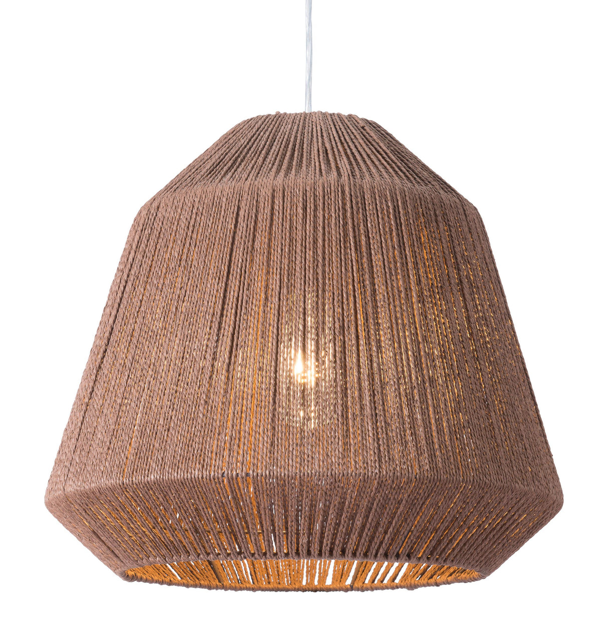 ZUO Impala Ceiling Lamp Brown