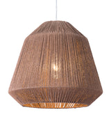 ZUO Impala Ceiling Lamp Brown
