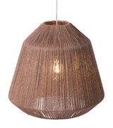 ZUO Impala Ceiling Lamp Brown