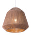 ZUO Impala Ceiling Lamp Brown