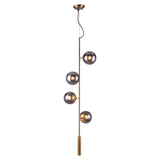 ZUO Zatara Ceiling Lamp Brass