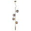 ZUO Zatara Ceiling Lamp Brass