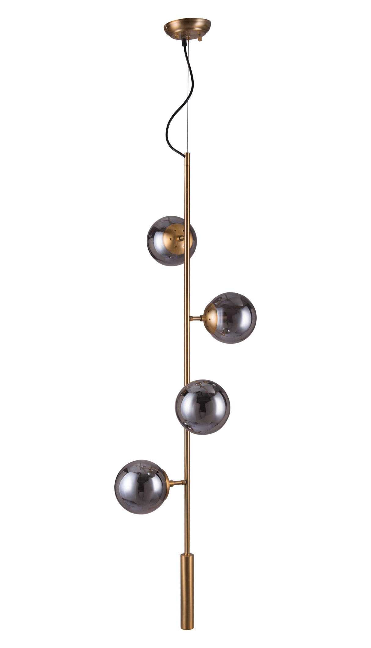 ZUO Zatara Ceiling Lamp Brass