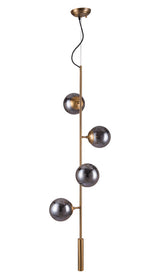 ZUO Zatara Ceiling Lamp Brass