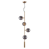 ZUO Zatara Ceiling Lamp Brass
